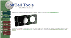 Desktop Screenshot of golfballtool.com