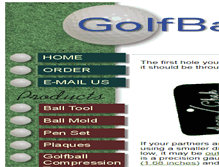 Tablet Screenshot of golfballtool.com